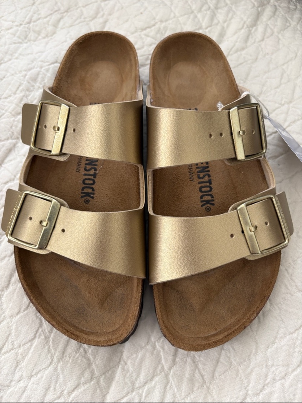 Arizona Gold Birk-Flor Sandals 38 BNWT